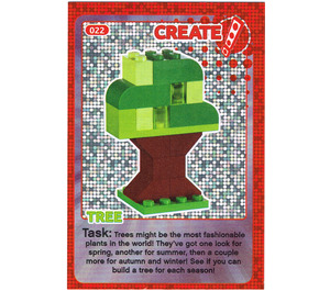 LEGO Create the World Card 022 - Tree [foil]