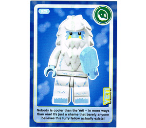 LEGO Create the World Card 029 - Yeti