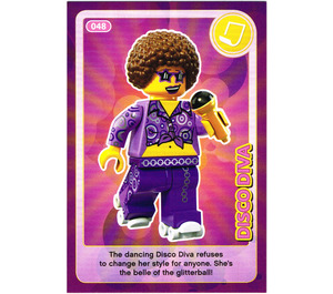 LEGO Create the World Card 048 - Disco Diva