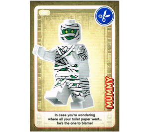 LEGO Create the World Card 081 - Mummy