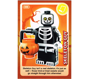 LEGO Create the World Card 088 - Skeleton Guy