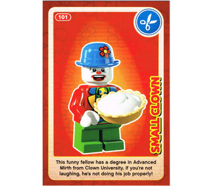 LEGO Create the World Card 101 - Small Clown