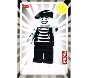 LEGO Create the World Card 120 - Mime