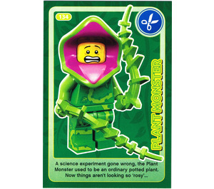 LEGO Create the World Card 134 - Plant Monster