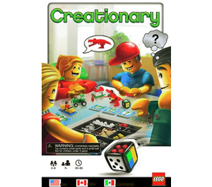 LEGO Creationary  3844 Ohjeet