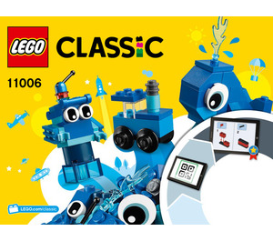 LEGO Creative Bleu Bricks 11006 Instructions