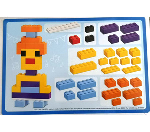 LEGO Creative Backstein Set Guide Card