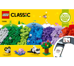 LEGO Creative Building Bricks Set 11016 Instructions