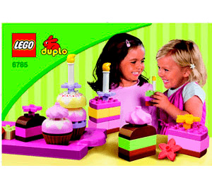 LEGO Creative Cakes Set 6785 Instructions