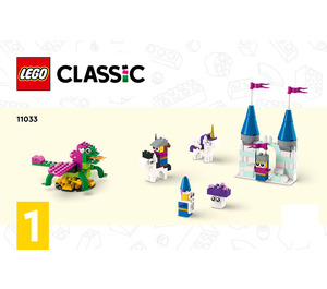 LEGO Creative Fantasy Universe Set 11033 Instructions
