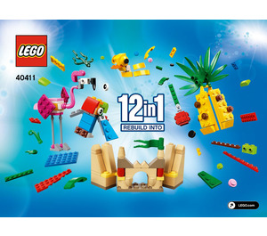 LEGO Creative Fun 12-in-1 40411 Instructions
