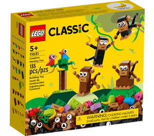 LEGO Creative Monkey Fun Set 11031 Packaging