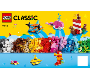 LEGO Creative Ocean Fun 11018 Instructions