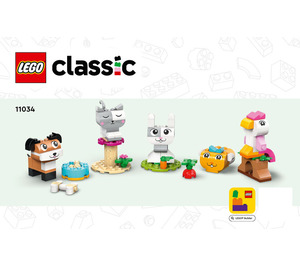 LEGO Creative Pets Set 11034 Instructions
