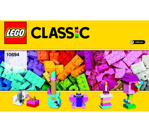 LEGO Creative Supplement Bright Set 10694 Instructions