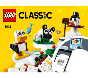 LEGO Creative White Bricks Set 11012 Instructions