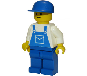 LEGO Creator Board Male, Blue Overalls Minifigure