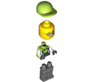 LEGO Crew Member 1 minifiguur