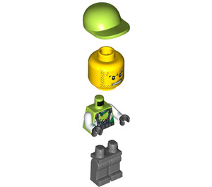 LEGO Crew Member 3 minifiguur