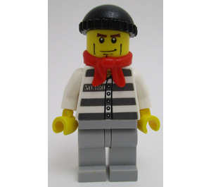 LEGO Criminal with Red Bandana  Minifigure