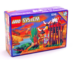 LEGO Crocodile Cage Set 6246 Packaging