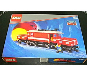LEGO Krokodil Locomotive 4551 Packaging