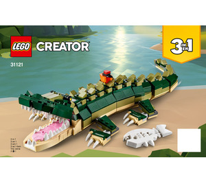 LEGO Krokodil 31121 Instructions