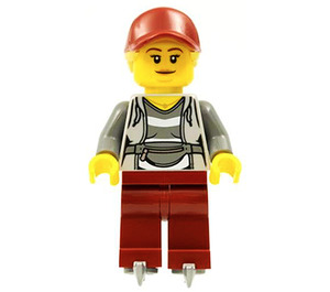 LEGO Crook Groß Betty (mit Ice Skates) Minifigur