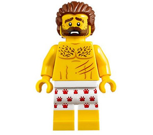 LEGO Criminal en Underwear Minifigura