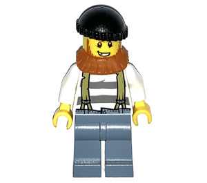 LEGO Crook with Dark Orange Beard Minifigure