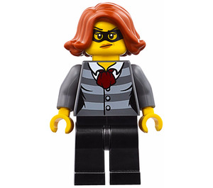 LEGO Crook with Dark Orange Hair Minifigure