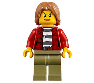 LEGO Bandita s Červená Bunda Minifigurka