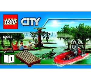 LEGO Crooks' Hideout Set 60068 Instructions