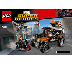 LEGO Crossbones' Hazard Heist 76050 Instructies