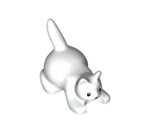 LEGO Crouching Katze mit Klein Runden Augen (6251 / 21385)