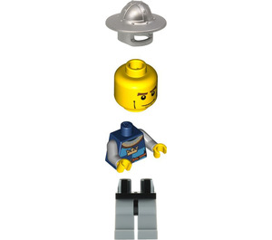 LEGO Kroon Knight Quarters met Helm minifiguur