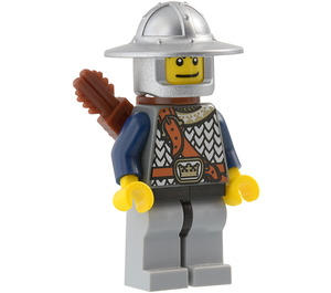 LEGO Corona Cavaliere con Catena Armatura e Freccia Quiver Minifigure