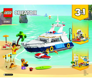 LEGO Cruising Adventures Set 31083 Instructions