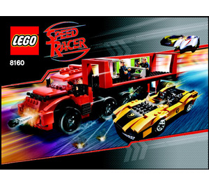 LEGO Cruncher Block & Racer X Set 8160 Instructions