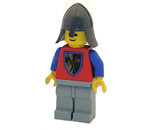 LEGO Crusader Økse Soldat med Lys Grå Ben Minifigur