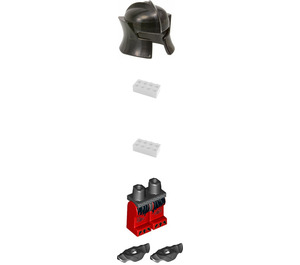 LEGO Crust Smasher (Scaled Armor) Figurine
