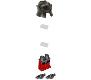 LEGO Crust Smasher (Scaled Pantser) Minifiguur