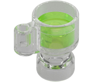 LEGO Tazza con Trasparente Verde brillante Bevanda (68495)