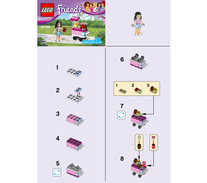 LEGO Cupcake Stall Set 30396 Instructions