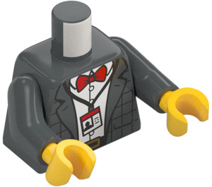 LEGO Curator / Dr. Kilroy Minifig Torso (973 / 76382)