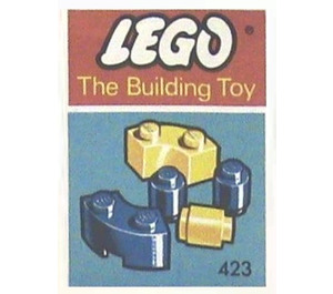 LEGO Gebogen en Ronde Bricks 423-3