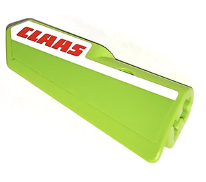 LEGO Curved Panel 22 Left with Claas Sticker (11947)