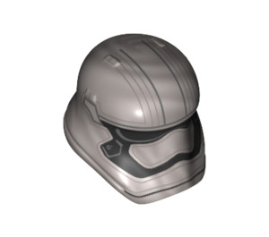 LEGO Curved Stormtrooper Helmet with Captain Phasma with Rounded Mouth (23917)