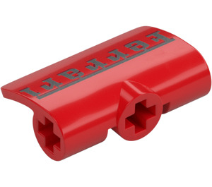 LEGO Curvel Paneel 2 x 3 met Ferrari (71682 / 78693)