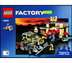 LEGO Custom Car Garage Set 10200 Instructions